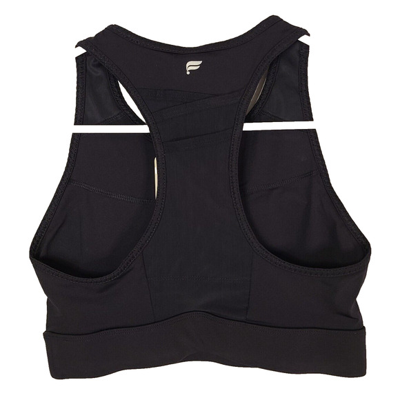 Fabletics Trinity High Impact Sports Bra Black Small Padded Yoga Workout NEW - Picture 2 of 11